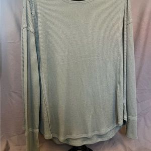 Knox Rose Green Tunic Relaxed Fit Long Sleeve